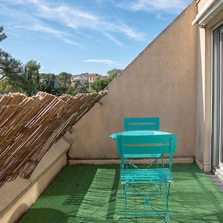 Studio Terrasse Montpellier - Parking Prive - Proche Ligne 1 Exterior photo
